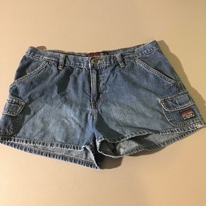 Aeropostale Jean Shorts Side Pockets 7/8